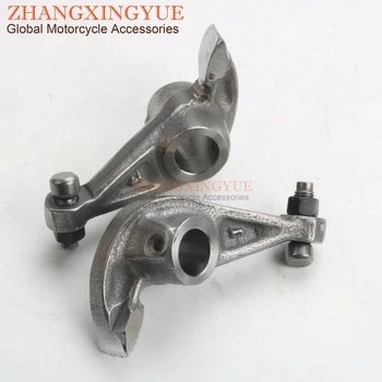 

2PC High quality rocker assembly for Derbi VARIANT VARIANT SPORT 125 4T E3 1998-2001 484709 830453 8304535 AP8540086 8444895