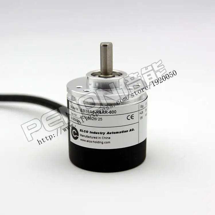 

The Elco ELCO EB38A6-P4AR-600 rotary encoder pulse outer diameter of 38mm solid shaft 6mm600