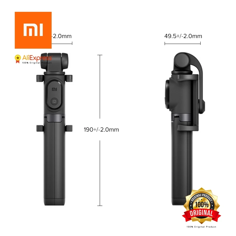 Для Xiaomi складной штатив селфи палка Bluetooth Selfiestick с беспроводным затвором селфи палка для iPhone Android