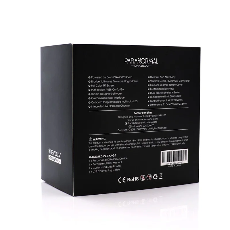 Lost Vape Paranormal DNA250C Box Mod-(2)