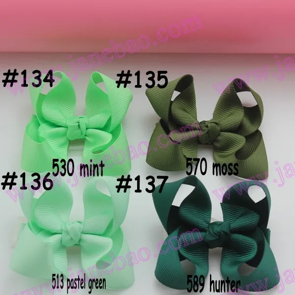 free shipping 2014 New Solid ribbon 1000ps mix col...