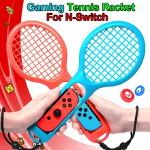 Дорожный переключатель Joy-con аксессуары Теннисная ракетка держатель ручки держатель для теннисной ракетки Теннисный туз игровой плеер+ 2 насадка