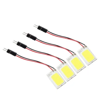 

Car Vehicle Interior Light 18-COB Low Consumption High Power Long Lifespan LED Panel HID BulbMap Dome Door Light 12VWhite#269409