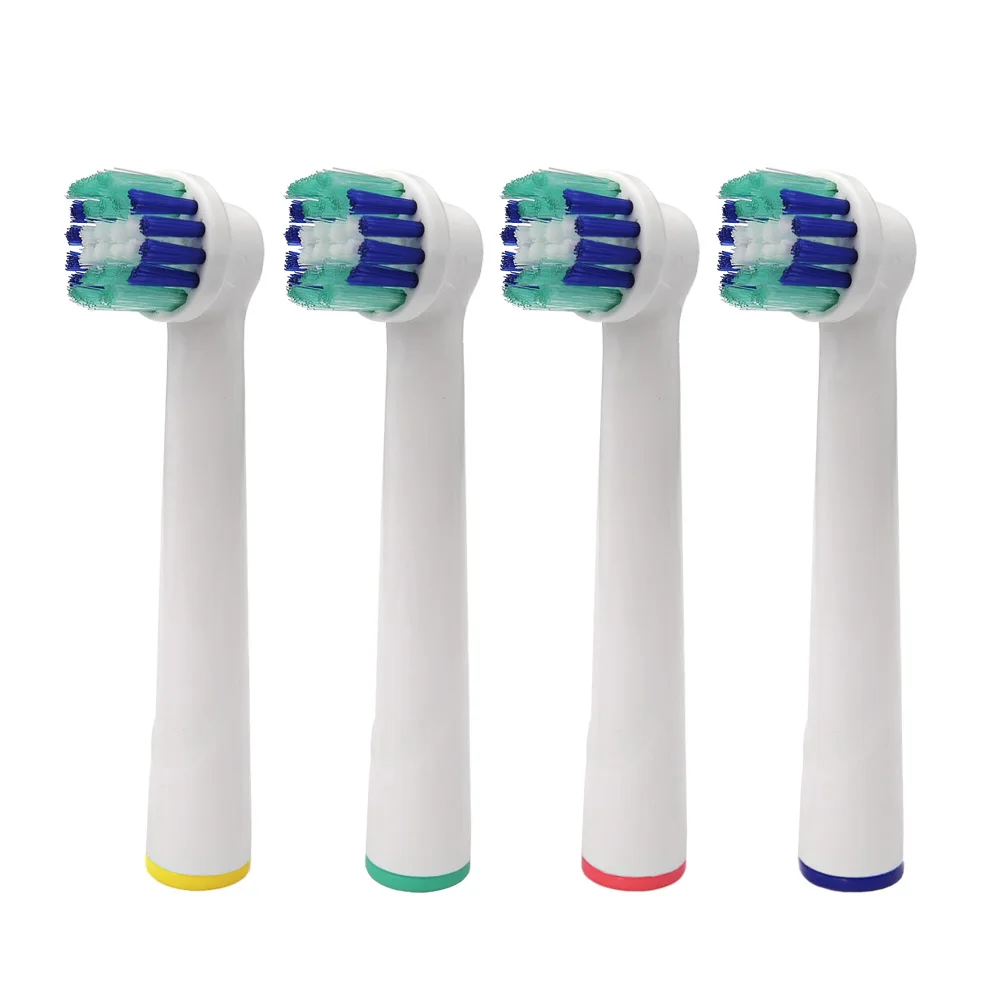 

4PCS Oral B Electric Toothbrush Replacement Heads For Braun Tooth Brush Advance Power/Pro Health/Triumph/3D Excel/Vitality
