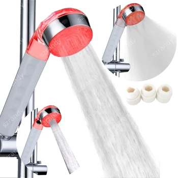

Single Red Color Energy saving shower heads , Japanese quality luxury shower heads for high income families