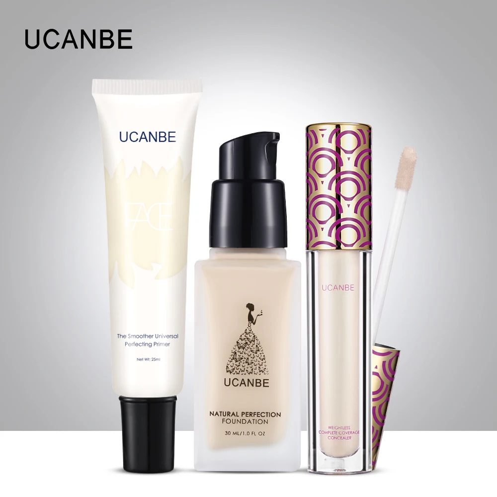 Buy UCANBE Brand Face Base Makeup Sets Natural Long Lasting Moisturizing Cover
