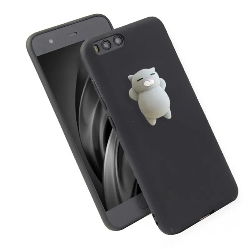 Pinch тыкать Squishy Cat Мягкий силиконовый чехол для Xiaomi mi 4 5 6 5X 5C 5S x Макс Красный 3 S 4A 4X5
