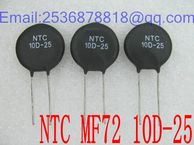 

20pcs/Lot NTC thermistor negative temperature thermistor 10 ohm piece diameter 25MM MF72-10D25