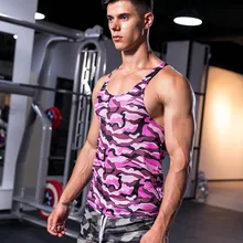 Мужская одежда Камуфляжный жилет домашний спортзал мужчины Colete пикантный топ футболки одежда без рукавов Gar мужчины t Фитнес Бодибилдинг