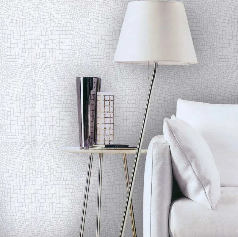 Modern Deep Crocodile Skin Embossed Vinyl Wallpaper Brown Grey Beige 3D stereoscopic Wallpaper Roll Bedroom Living Room Backdrop Modern Deep Crocodile Skin Embossed Vinyl Wallpaper Brown Grey Beige 3D stereoscopic Wallpaper Roll Bedroom Living Room Backdrop