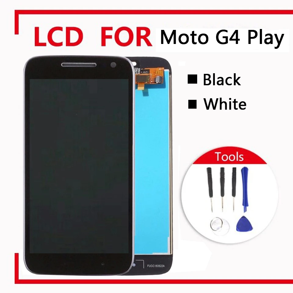 

For Motorola Moto G4 Play LCD Display Touch Screen Digitizer with Frame Assembly For Moto G4 Play Xt1601 Xt1602 XT1603 Xt1604