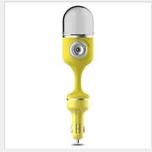 Автомобильный Ароматерапевтический увлажнитель, двойной usb, автомобильный заряженный распылитель, увлажнитель воздуха с отрицательными ионами