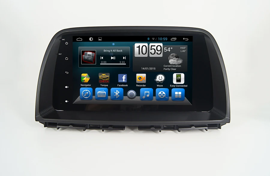 Sale Navirider Android 8.1.0 octa core car dvd player for MAZDA CX-5 2014-2015 gps+glosnass multimedia head Unit stereo autoradio 1