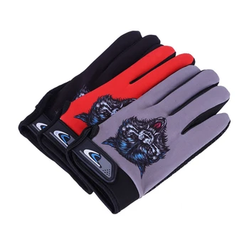 

Motorcycle Gloves Full Finger Moto Military Tactical Combat Training Army Shooting Outdoor Gloves Creative Wolf Gloves