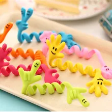 500 шт. различные согнутые пальчики прекрасный отделочный кабель для наушников силовая линия стол чистый мультфильм