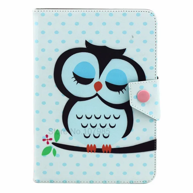 Print Case For Xiaomi Mi Pad 4 10 Plus Universal PU Leather Cover for Xiaomi MiPad 4 10.1 inch Tablet Protector Case Free Pen - Цвет: shuimao