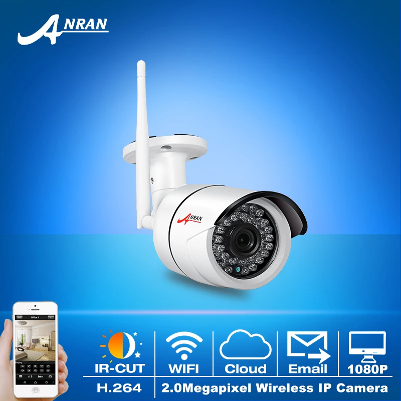 New Arrival! Onvif 1080P HD Outdoor Waterproof WIFI IP Camera&36 IR Night-Vision Security Surveillance Camera Support Mobile APP