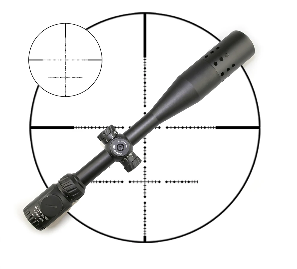 DISCOVERY VT 2 6 24X44 SFIR Tactical Riflescope Mil dot