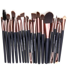 20pcs Makeup Brushes Set Foundation Eyeshadow Nose Mascara Lip Brush Makeup Tool High Quality Goat hair Make Up Set VD087 P10
