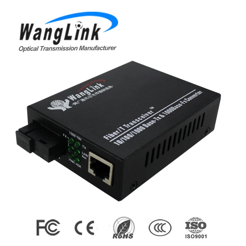 

1.25G fiber media converter gigabit ethernet media converter fiber transceiver 20KM