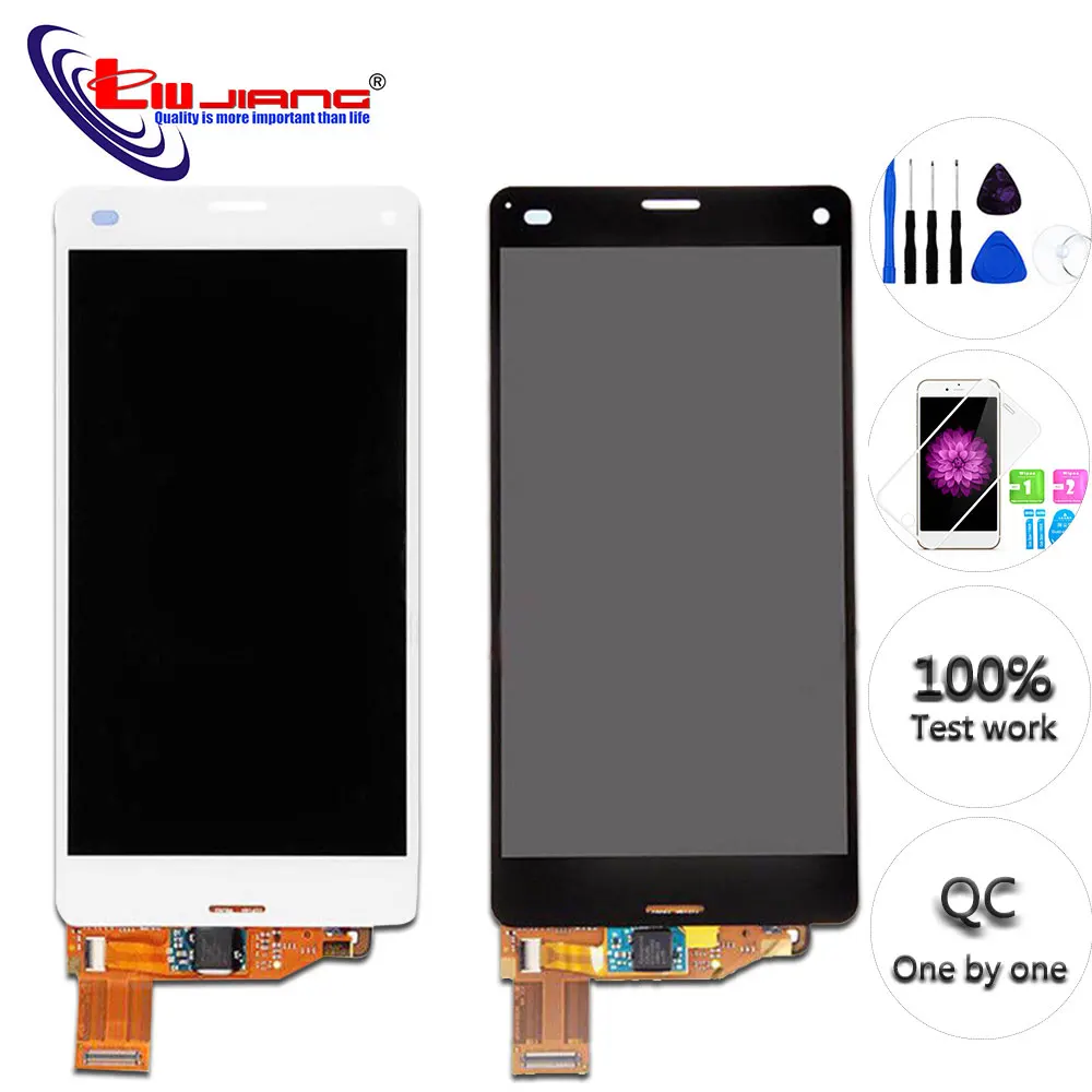 

New Original for SONY Xperia Z3 Compact LCD Display Touch Screen Z3 MINI D5803 D5833 Replacement for SONY XPERIA Z3 Compact LCD