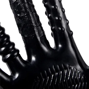 BEEGER Pleasure Fister Textured Fisting Glove,Magic Palm Hand Masturbation Sex Glove.Massage Glove Couple Adult Games Flirting 2