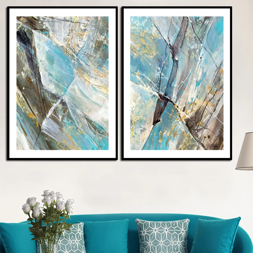 

Abstract marbling Wallpaper Painting PVC Wall Stickers Poster Painting Print Furniture Stickers Picture for Living Room FA862
