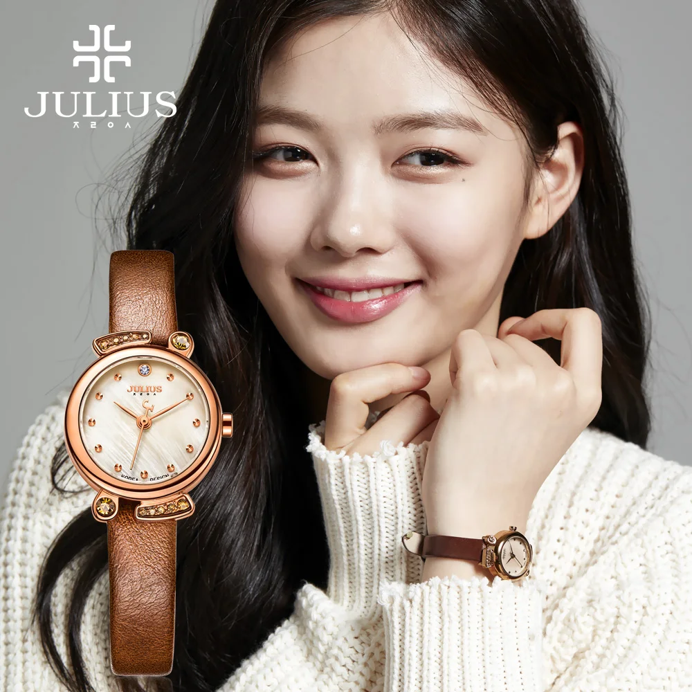 Женские часы JULIUS Relojes Mujer 2017 женские роскошные брендовые часы|feminino|feminino relogiofeminino