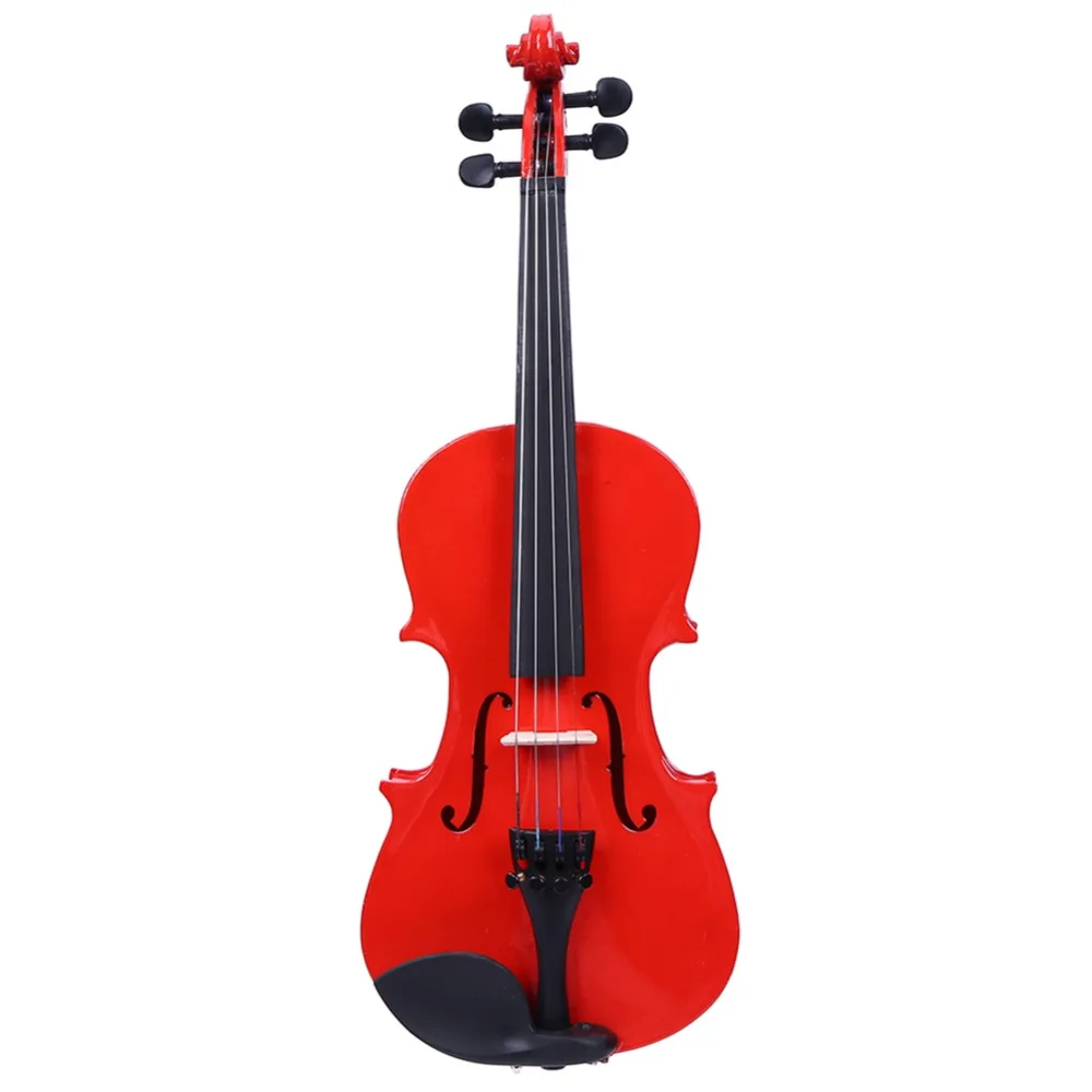 

Handmade 1/8 Size Violin Natural Acoustic Wood Maple Veneer Violin Musical Fiddle with Case Rosin Sets