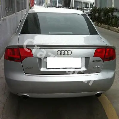 A4 B7 PU ABT Стиль задний багажник спойлер крыло для Audi A4 B7 2005-2008 Неокрашенный