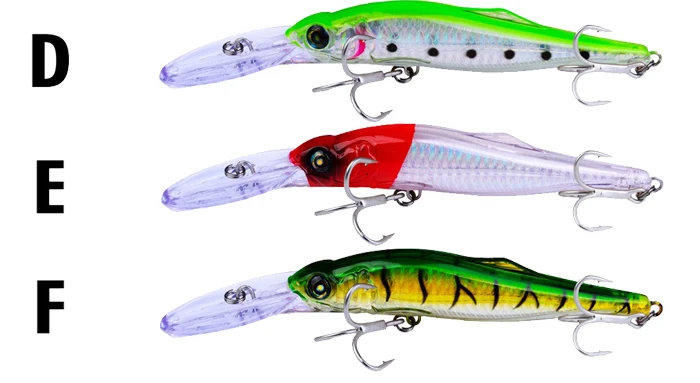 Sea Fishing Lures Trout Trolling Wobbler Minnow 16.5cm 25g 1.2-3.6m Large Plastic For Bass Tuna Big Game Fishing Gear (6)