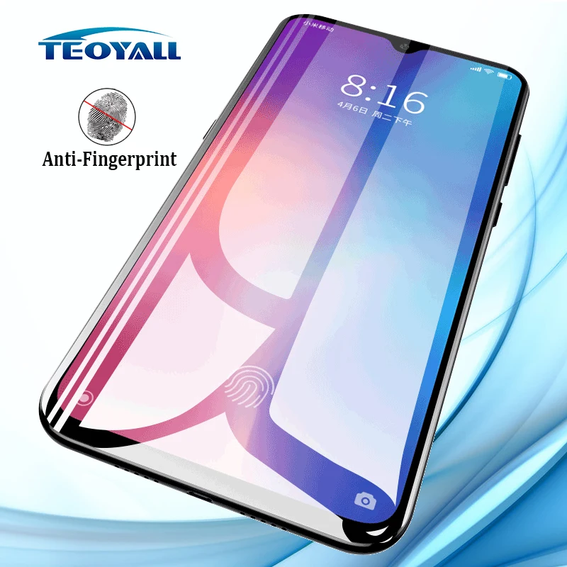 TeoYall 9D Glass for Samsung A50 Galaxy A40 A30 A70 Screen Protector on A7 2018 Protective | Мобильные телефоны и