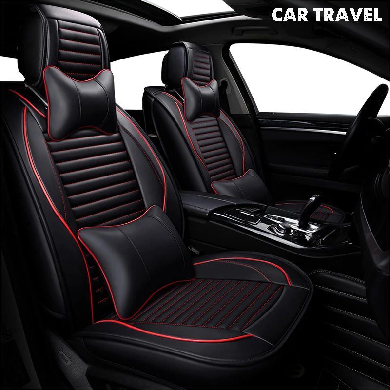 Чехол для автомобильного сиденья из искусственной кожи nissan almera seat toledo 2 renault sandero