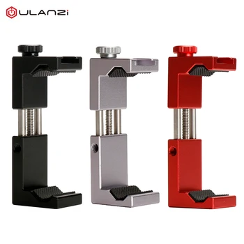 

Ulanzi Metal Phone Tripod Clip Iron Man ST-02S Aluminium Smartphone Tripod Mount Stand Adapter Vertical Shooting for Smart Phone