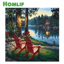 5d diy заказной набор для картин из алмазов eigen foto кабина выходные полный квадратный стежок Алмазная вышивка мозаика
