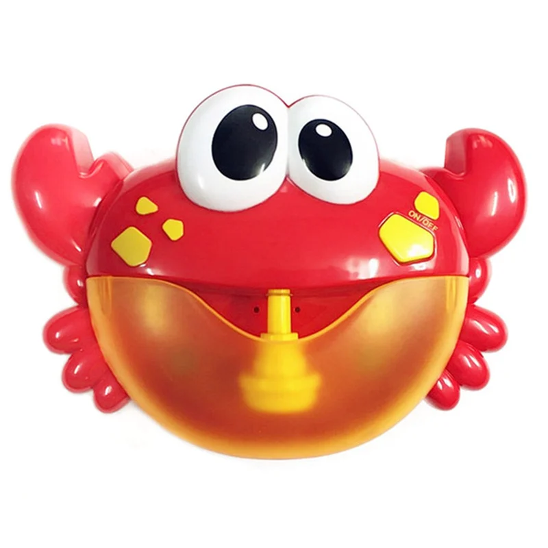 1 Piece Cute Crab Bubble Maker Baby Children Bubble Machine Maker Music