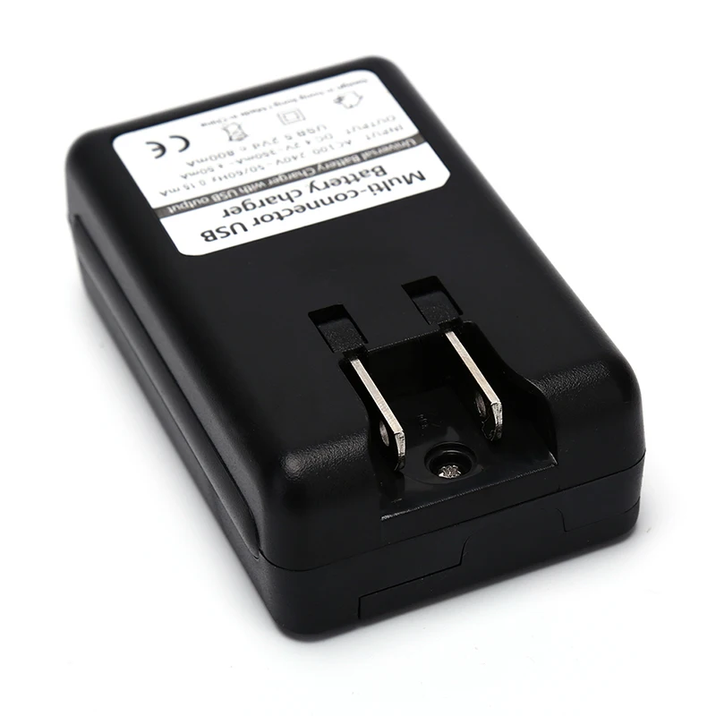 Мобильное зарядное устройство Универсальный ЖК-экран индикатора usb-порт сотовый телефон смарт-зарядное устройство s зарядное устройство+ розничная коробка