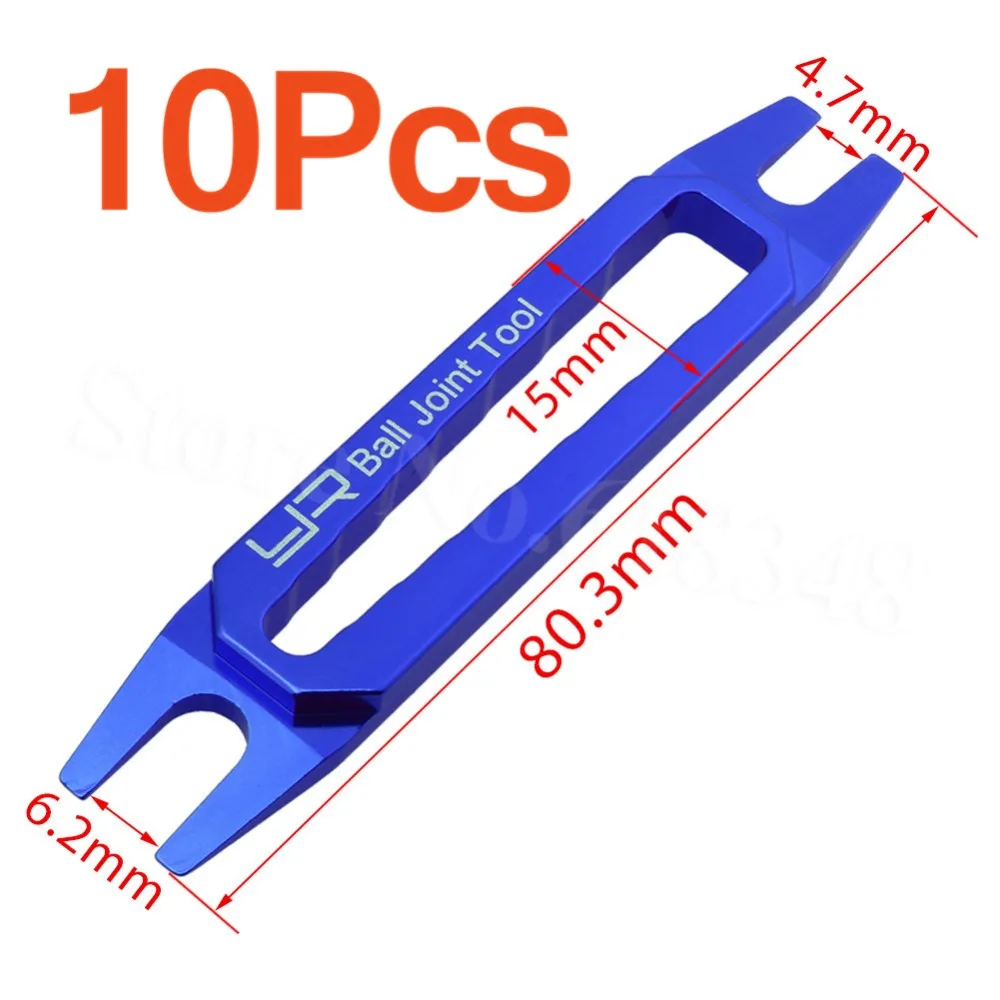 

10 Pcs Yeah Racing Ball End Remover Joint Splitter separator Universal Tool for RC Car Buggy Monster Drift On Off Road Tank