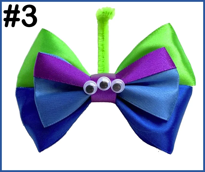 

Free shipping 60pcs 4.5-5.5''story Inspired Character Woody Jessie Bo Peep Buzz & Alien Hair Bows