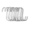 5/10/20pcs Stainless Steel S Shaped Clasps Hooks Kitchen Household Hanger Storage Holders Organizer Hooks & Rails Home Tools ► Photo 1/6