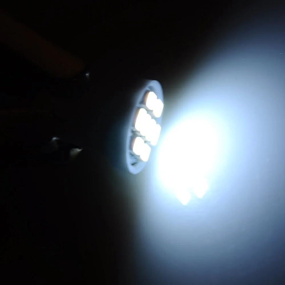 1000 шт. белый светодиод T10 8 smd 1206 светодиодов 8SMD Внутреннее освещение автомобиля 194