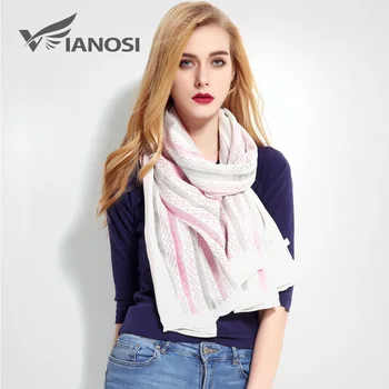 

[VIANOSI] Newest Design Foulard Fashion Shawls and Scarves for Women Bandana Luxury Scarf Brand Soft Cotton Scarf Woman VR015