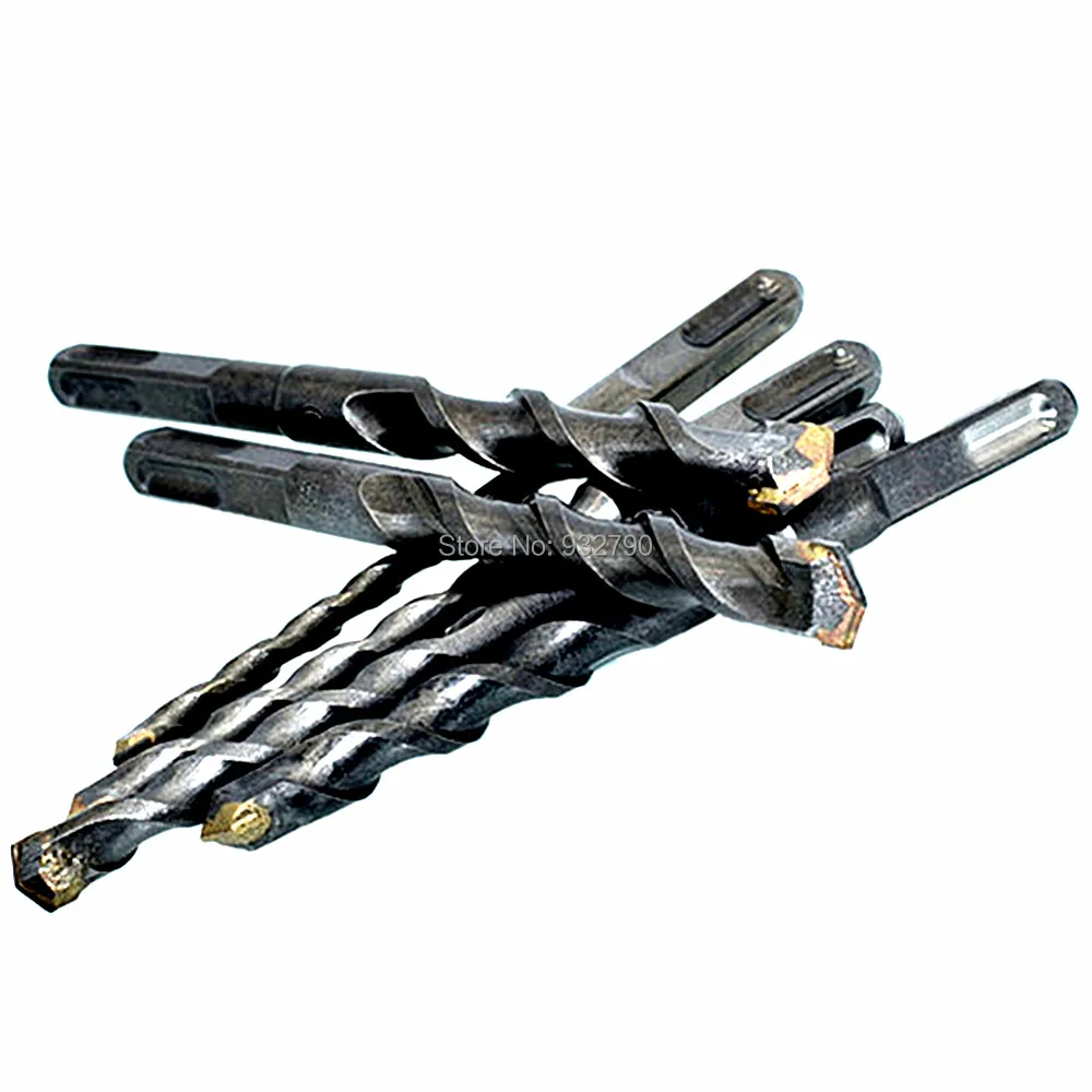6pcs SDS Plus Drill Bits Concrete Masonry Cement Tools Masonry Hammer