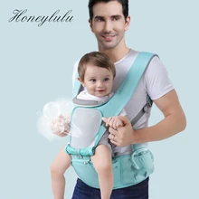 Honeylulu, четыре сезона, детская переноска, дышащий, окно, 3 в 1, слинг для новорожденных, Ergoryukzak, люлька, кенгуру, для детей, Хипсит