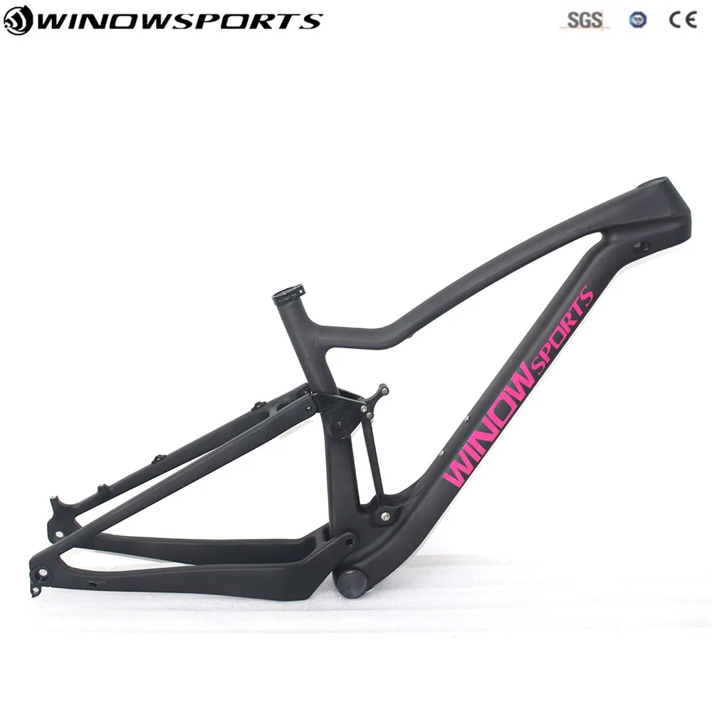 Discount 2018 27.5er Plus Full Suspension Mountain Bike 27.5er mountain bike frame 15.5" 17.5