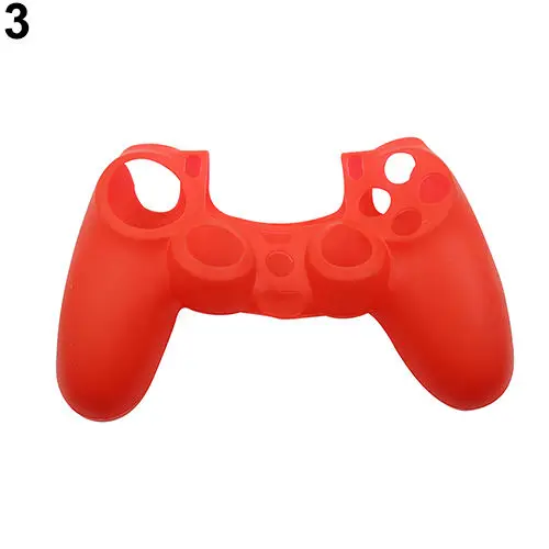 Силиконовый защитный чехол для sony Playstation PS4 Play Station PS 4 Dualshock 4 игровой контроллер случайный цвет