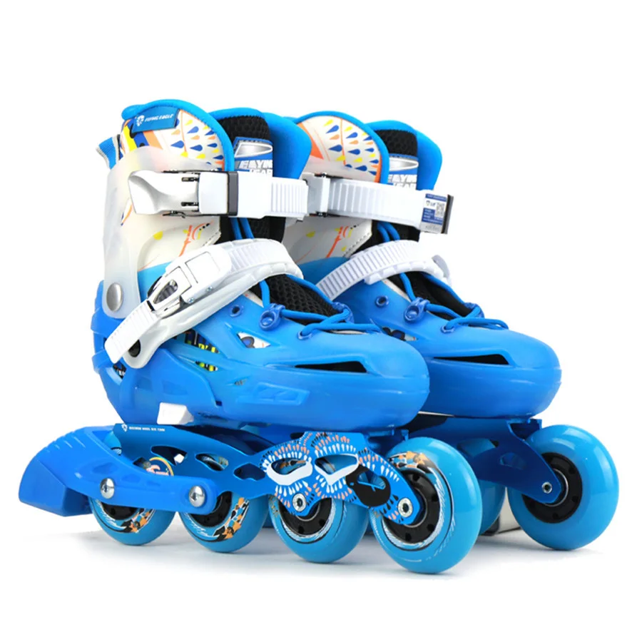 الأصلي تحلق النسر S6S المهنية سباق التعرج حذاء تزلج بعجلات الطفل حجم أسطوانة قابلة للتعديل أحذية التزلج الاطفال شحن التزلج Patines