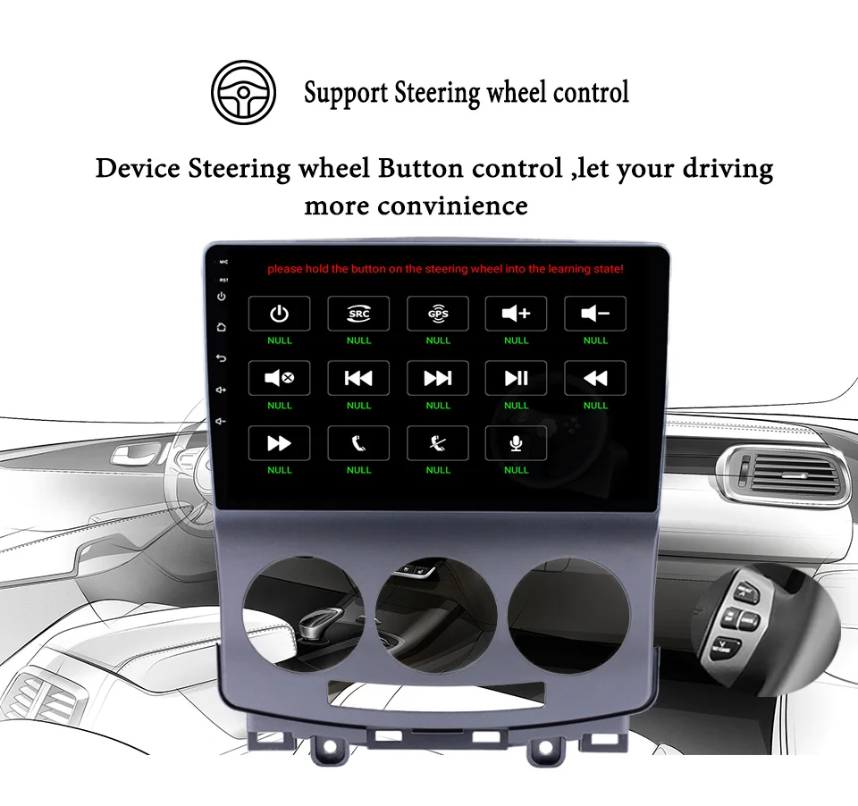 Perfect Android 9.0 Car DVD Player GPS Navigation Multimedia For Mazda 5 Radio 2005-2010 2010-2013 car stereo wifi 4 Perfect Android 9.0 Car DVD Player GPS Navigation Multimedia For Mazda 5 Radio 2005-2010 2010-2013 car stereo wifi 4