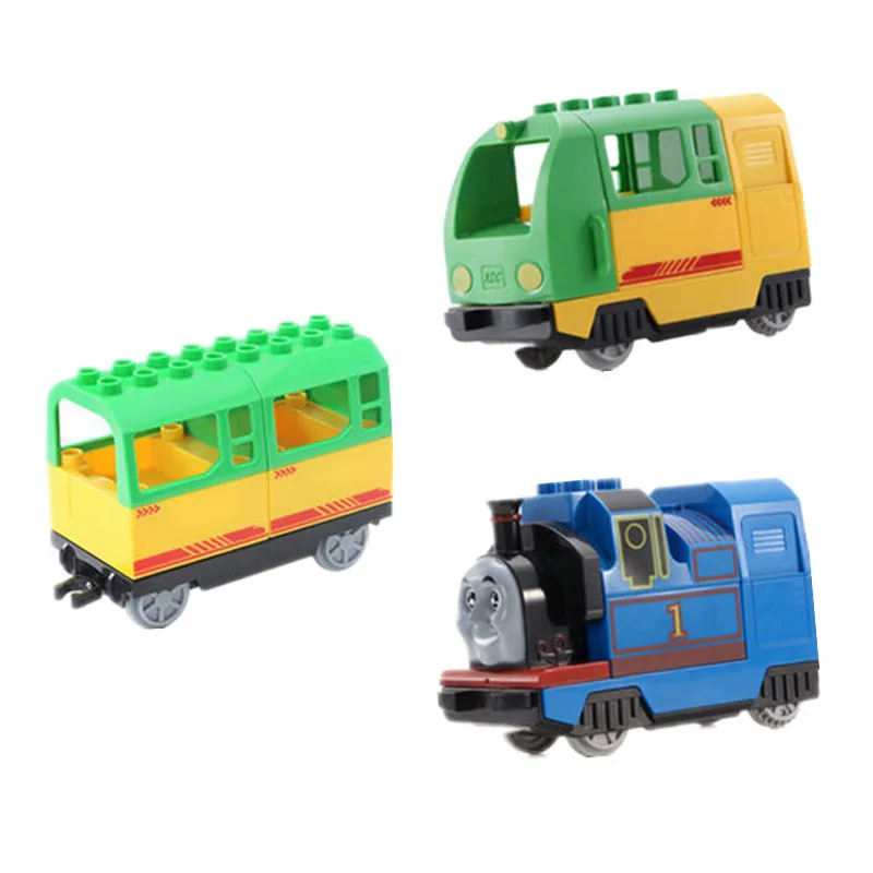 Big Size Diy Building Blocks Duplo Train Track Accessories Curved Bridge Parts Compatible with Legoingly Toys for Children Gifts Big Size Diy Building Blocks Duplo Train Track Accessories Curved Bridge Parts Compatible with Legoingly Toys for Children Gifts
