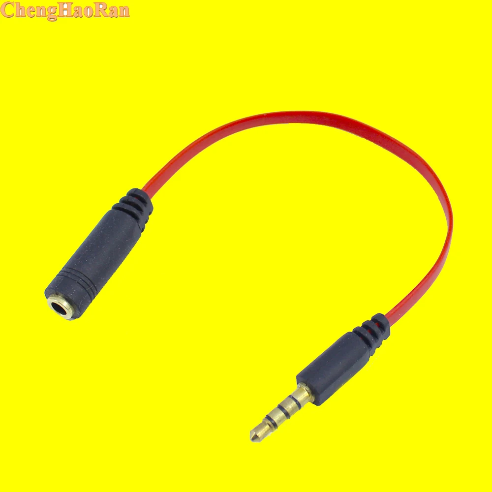 ChengHaoRan 50pcs by DHL 3 5mm Male to Female Stereo Jack Headphone Extension Cable Mobile Phone Compute Conversion Line 1 to 1